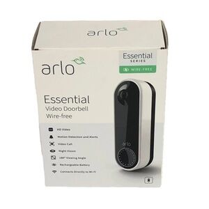 Arlo Essential Series AVD2001-100NAS Wireless Outdoor Video Doorbell